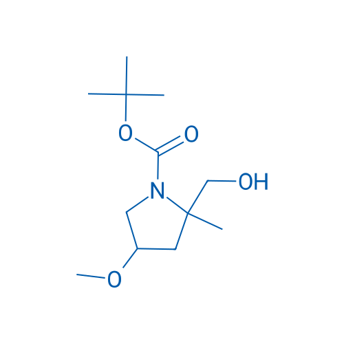 tert-Butyl 2-(hydroxymethyl)-4-methoxy-2-methylpyrrolidine-1-carboxylate 1g