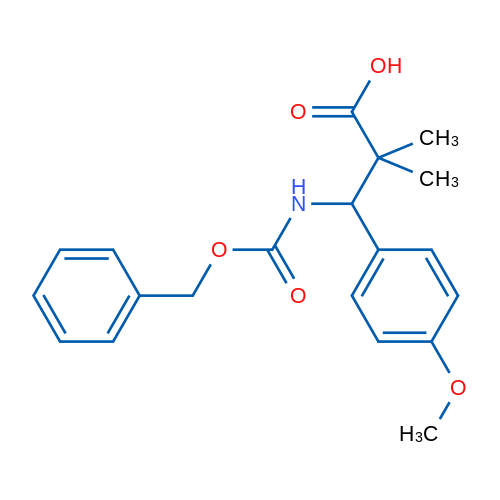3-{[(benzyloxy)carbonyl]amino}-3-(4-methoxyphenyl)-2,2-dimethylpropanoic acid 1g