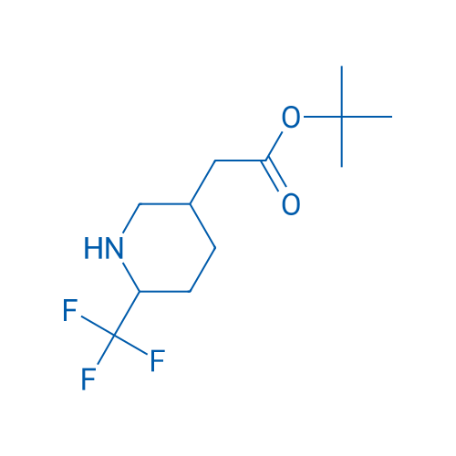 tert-Butyl 2-[6-(trifluoromethyl)piperidin-3-yl]acetate 1g