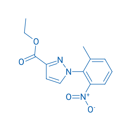 Ethyl 1-(2-methyl-6-nitrophenyl)-1H-pyrazole-3-carboxylate 1g