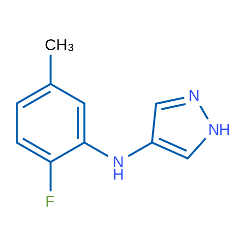 N-(2-Fluoro-5-methylphenyl)-1H-pyrazol-4-amine 1g