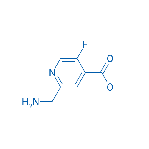 Methyl 2-(aminomethyl)-5-fluoropyridine-4-carboxylate 1g