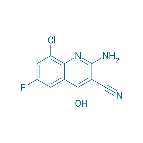 2-Amino-8-chloro-6-fluoro-4-hydroxyquinoline-3-carbonitrile 1g