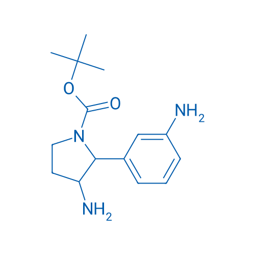 tert-Butyl 3-amino-2-(3-aminophenyl)pyrrolidine-1-carboxylate 1g
