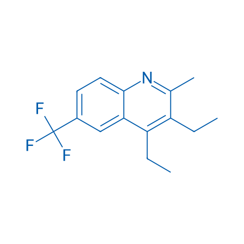 3,4-Diethyl-2-methyl-6-(trifluoromethyl)quinoline 1g