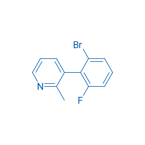 3-(2-Bromo-6-fluorophenyl)-2-methylpyridine 5g