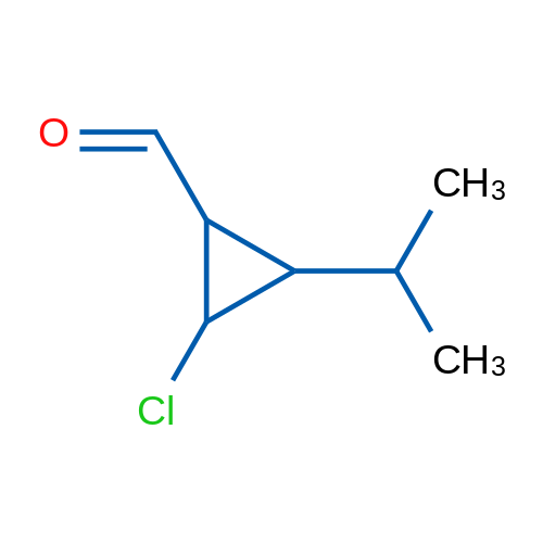 2-Chloro-3-(propan-2-yl)cyclopropane-1-carbaldehyde 1g