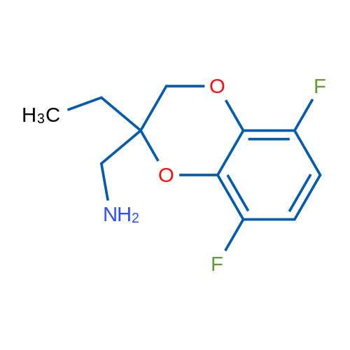 (2-Ethyl-5,8-difluoro-2,3-dihydro-1,4-benzodioxin-2-yl)methanamine 1g