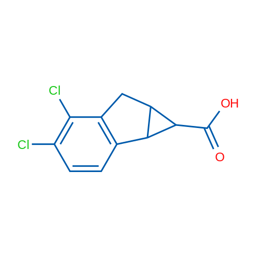 4,5-Dichloro-1H,1aH,6H,6aH-cyclopropa[a]indene-1-carboxylic acid 1g