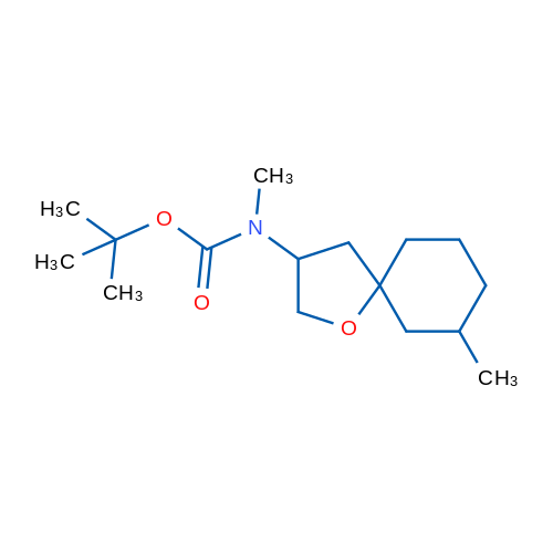 tert-Butyl N-methyl-N-{7-methyl-1-oxaspiro[4.5]decan-3-yl}carbamate 1g