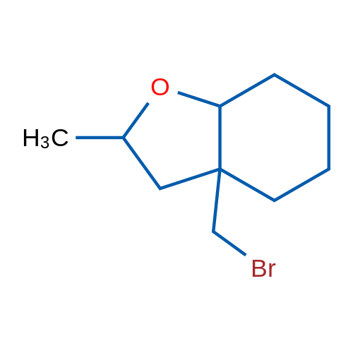3A-(bromomethyl)-2-methyl-octahydro-1-benzofuran 1g