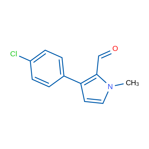 3-(4-Chlorophenyl)-1-methyl-1H-pyrrole-2-carbaldehyde 1g