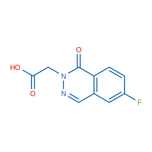 2-(6-Fluoro-1-oxo-1,2-dihydrophthalazin-2-yl)acetic acid 1g