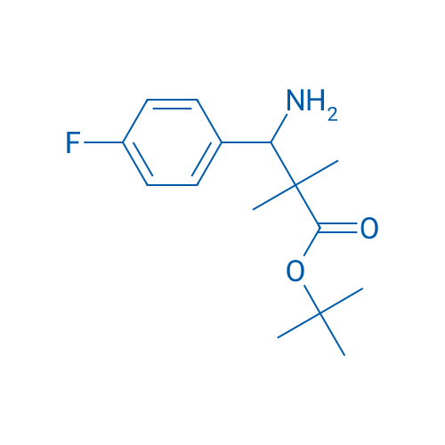 tert-Butyl 3-amino-3-(4-fluorophenyl)-2,2-dimethylpropanoate 1g