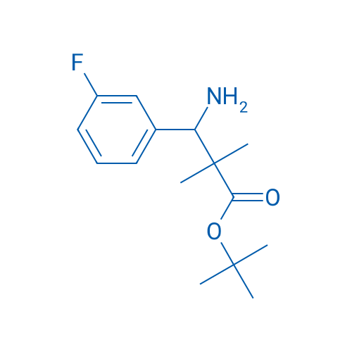 tert-Butyl 3-amino-3-(3-fluorophenyl)-2,2-dimethylpropanoate 1g