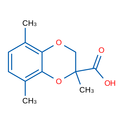 2,5,8-Trimethyl-2,3-dihydro-1,4-benzodioxine-2-carboxylic acid 1g