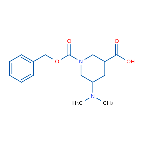 1-[(Benzyloxy)carbonyl]-5-(dimethylamino)piperidine-3-carboxylic acid 1g