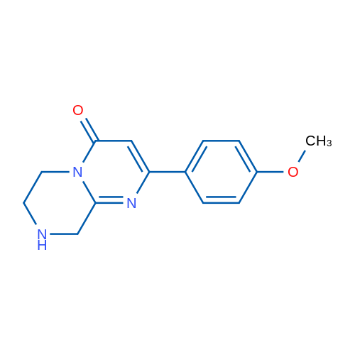 2-(4-Methoxyphenyl)-4H,6H,7H,8H,9H-pyrimido[1,2-a]piperazin-4-one 1g