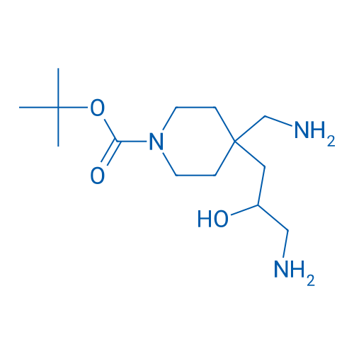 tert-Butyl 4-(3-amino-2-hydroxypropyl)-4-(aminomethyl)piperidine-1-carboxylate 1g