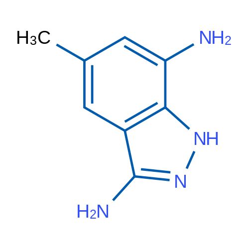 5-Methyl-1H-indazole-3,7-diamine 1g