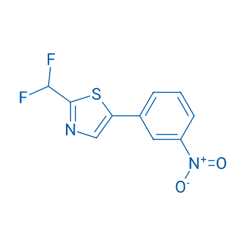 2-(Difluoromethyl)-5-(3-nitrophenyl)-1,3-thiazole 1g