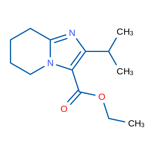 Ethyl 2-(propan-2-yl)-5H,6H,7H,8H-imidazo[1,2-a]pyridine-3-carboxylate 1g