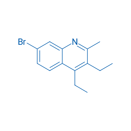 7-Bromo-3,4-diethyl-2-methylquinoline 1g