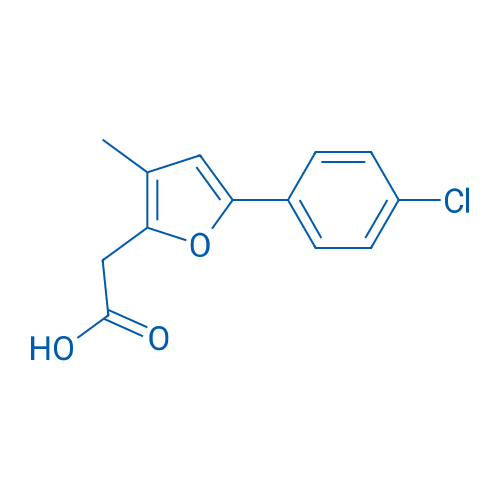 2-[5-(4-Chlorophenyl)-3-methylfuran-2-yl]acetic acid 1g