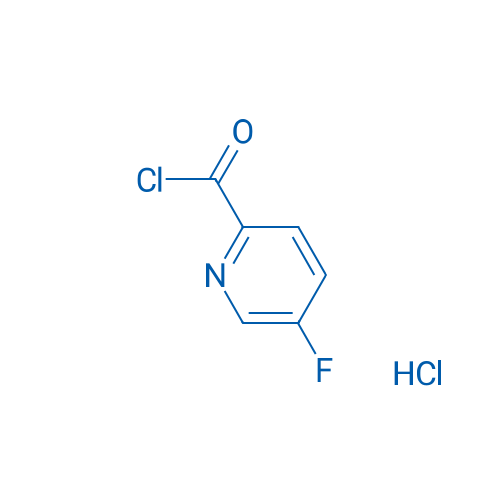 5-Fluoropyridine-2-carbonyl chloride hydrochloride 100mg