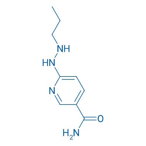 6-(2-Propylhydrazin-1-yl)pyridine-3-carboxamide 1g