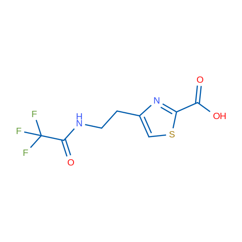 4-[2-(Trifluoroacetamido)ethyl]-1,3-thiazole-2-carboxylic acid 1g