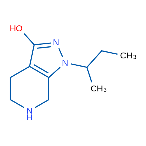 1-(Butan-2-yl)-1H,4H,5H,6H,7H-pyrazolo[3,4-c]pyridin-3-ol 1g