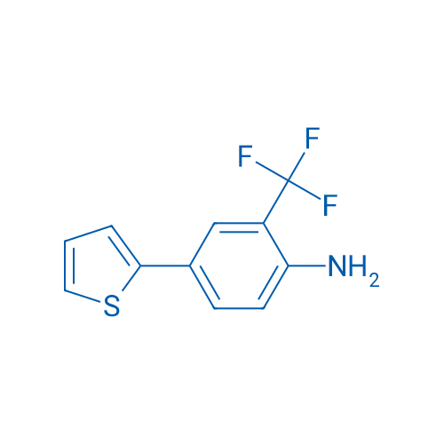 4-(Thiophen-2-yl)-2-(trifluoromethyl)aniline 1g