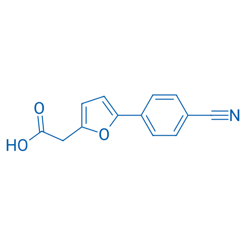 2-[5-(4-Cyanophenyl)furan-2-yl]acetic acid 1g