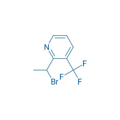 2-(1-Bromoethyl)-3-(trifluoromethyl)pyridine 1g