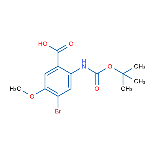 4-Bromo-2-{[(tert-butoxy)carbonyl]amino}-5-methoxybenzoic acid 5g