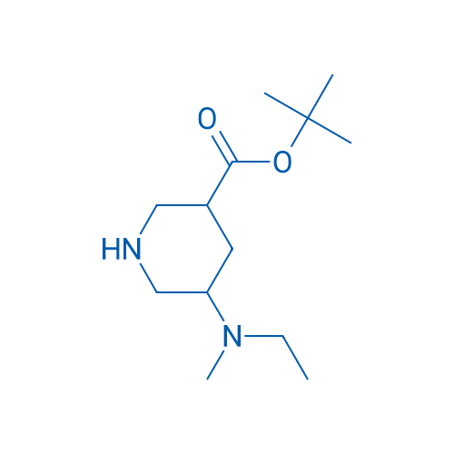 tert-Butyl 5-[ethyl(methyl)amino]piperidine-3-carboxylate 1g