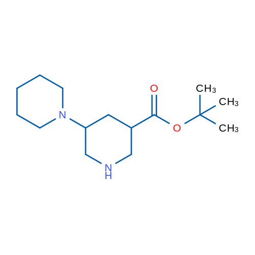 tert-Butyl 5-(piperidin-1-yl)piperidine-3-carboxylate 1g