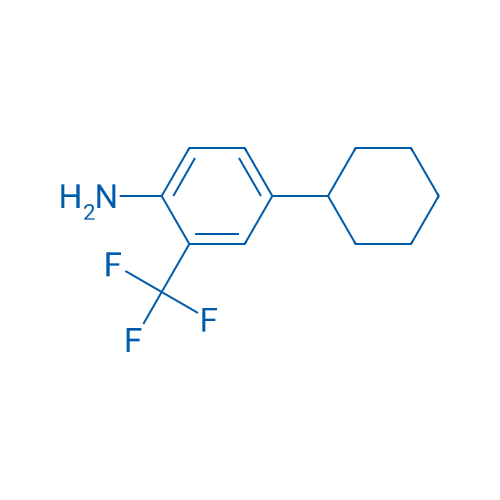 4-Cyclohexyl-2-(trifluoromethyl)aniline 1g