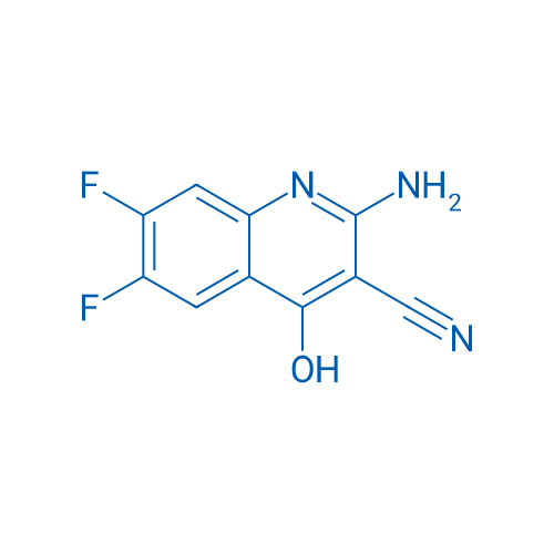 2-Amino-6,7-difluoro-4-hydroxyquinoline-3-carbonitrile 1g