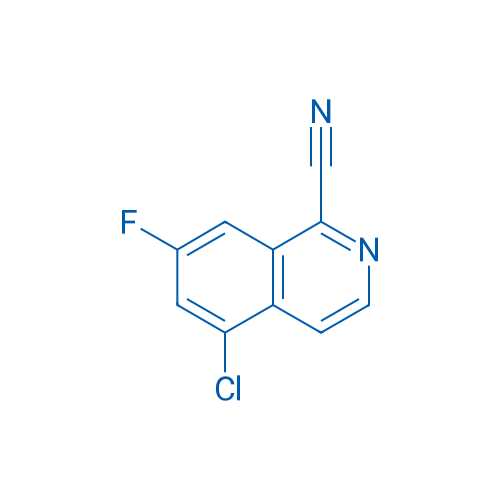 5-Chloro-7-fluoroisoquinoline-1-carbonitrile 1g