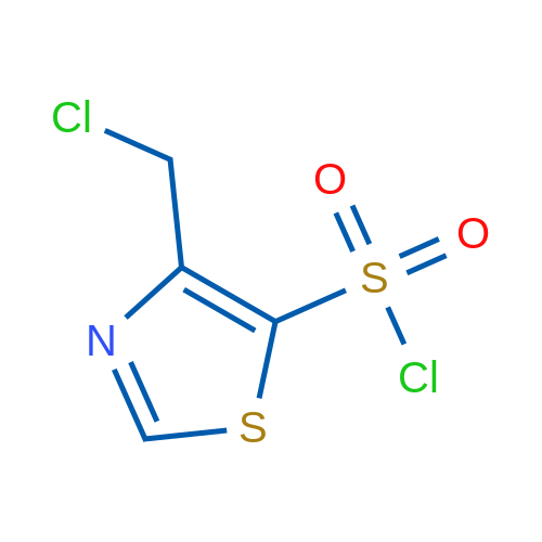 4-(Chloromethyl)-1,3-thiazole-5-sulfonyl chloride 1g
