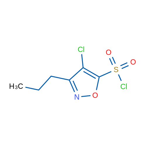 4-Chloro-3-propyl-1,2-oxazole-5-sulfonyl chloride 1g
