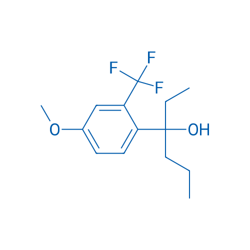 3-[4-Methoxy-2-(trifluoromethyl)phenyl]hexan-3-ol 1g