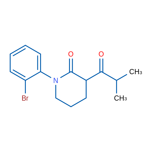 1-(2-Bromophenyl)-3-(2-methylpropanoyl)piperidin-2-one 1g