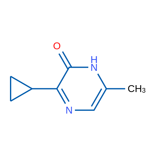 3-Cyclopropyl-6-methyl-1,2-dihydropyrazin-2-one 1g