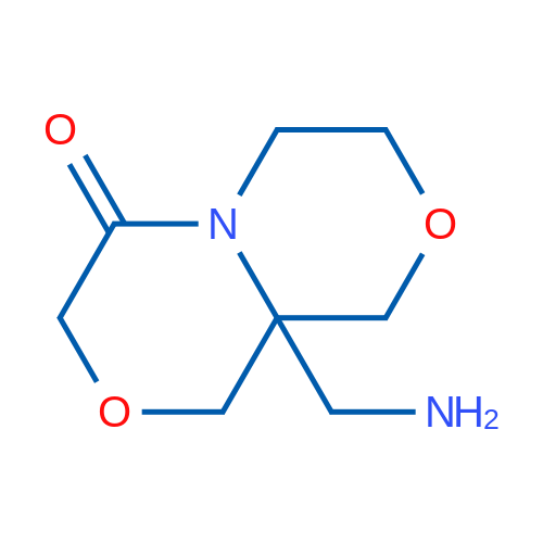 9A-(aminomethyl)-hexahydro-1H-[1,4]oxazino[3,4-c]morpholin-4-one 1g
