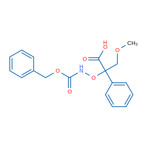 2-({[(benzyloxy)carbonyl]amino}oxy)-3-methoxy-2-phenylpropanoic acid 1g