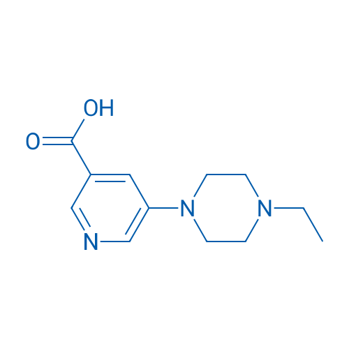 5-(4-Ethylpiperazin-1-yl)pyridine-3-carboxylic acid 1g