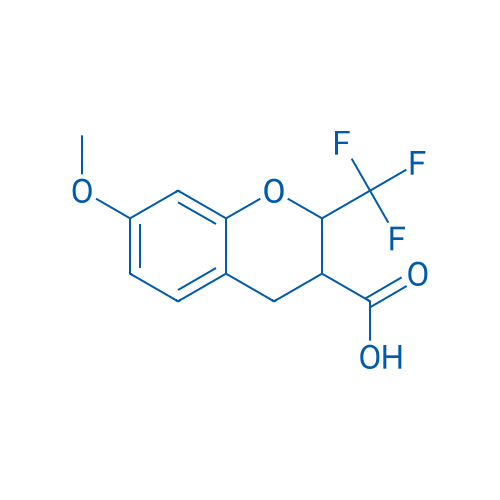 7-Methoxy-2-(trifluoromethyl)-3,4-dihydro-2H-1-benzopyran-3-carboxylic acid 1g